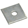 M12 x 65 x 6mm Mild Steel Square Plate Washers, Galvanised DIN 436
