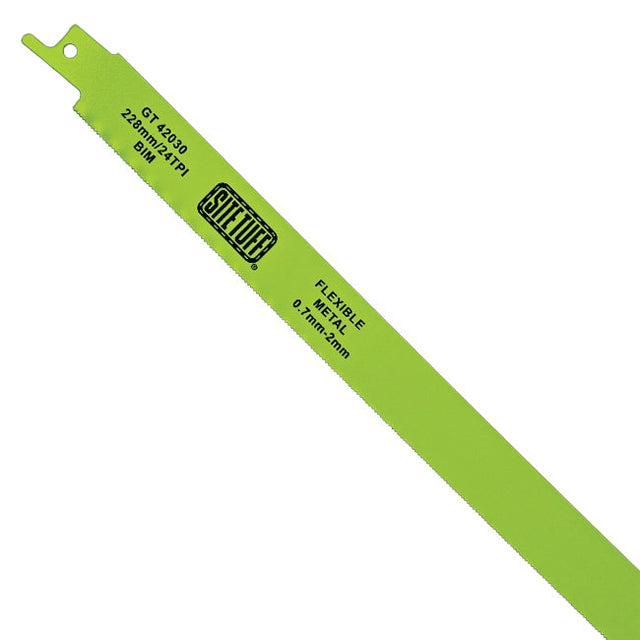 Site Tuff S1122AF 24tpi 228mm Sabre Saw Blade (Pack of 5) GT42030