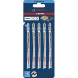 Bosch T308BFP 117mm Jigsaw Blade Extra Clean Cut Hard 117mm (Pack of 5) 2 608 900 548