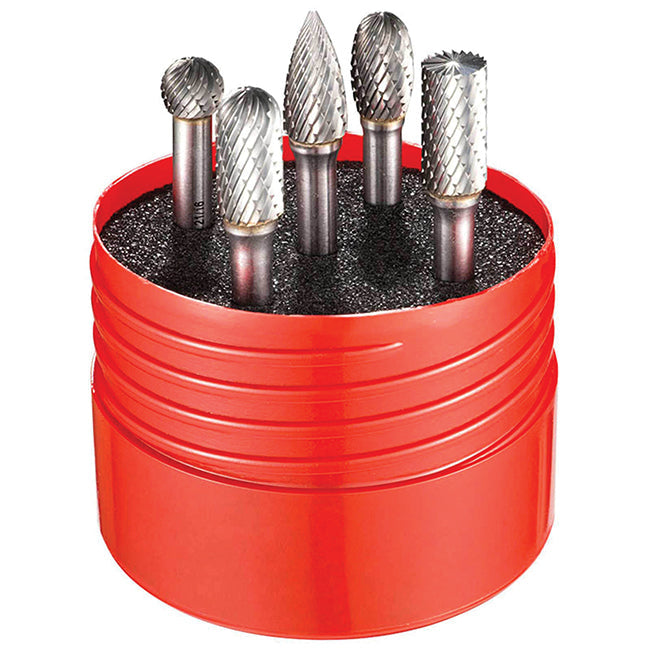 Dormer P88001 5 piece Rotary Burr Set