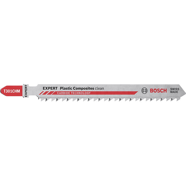 Bosch T301CHM 117mm Jigsaw Blades Special for Synthetics pack of 3 P/No 2 608 633 164