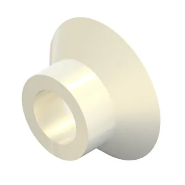 M8 x 9.9 x 2L x 18.6mm Countersunk Shoulder Washer, Nylon 6.6