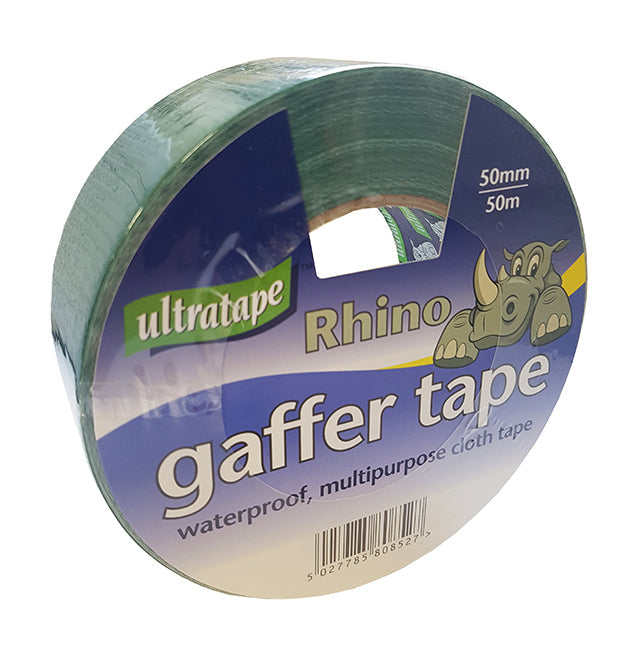 50mm (2") x 50 metre Gaffa/Gaffer Tape Green