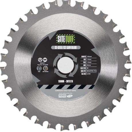 Site Tuff 150mm Steel Cutting Circular Saw Blade GT11041