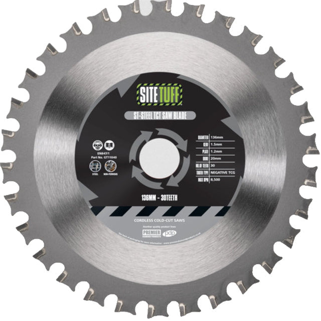 Site Tuff 150mm Steel Cutting Circular Saw Blade GT11041