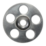 36mm Insulation Disc 5mm Hole, Stainless Steel (Box of 100)