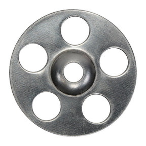 36mm Insulation Disc 5mm Hole, Stainless Steel (Box of 100)
