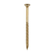 5.0 x 80 Timco Countersunk TX25 Clamp Fix C2 Woodscrews Yellow (Tub of 350) 50080C2CTUB