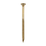5.0 x 80 Timco Countersunk TX25 Clamp Fix C2 Woodscrews Yellow (Tub of 350) 50080C2CTUB