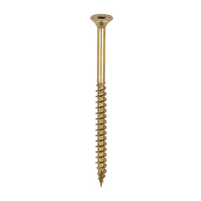 5.0 x 80 Timco Countersunk TX25 Clamp Fix C2 Woodscrews Yellow (Tub of 350) 50080C2CTUB