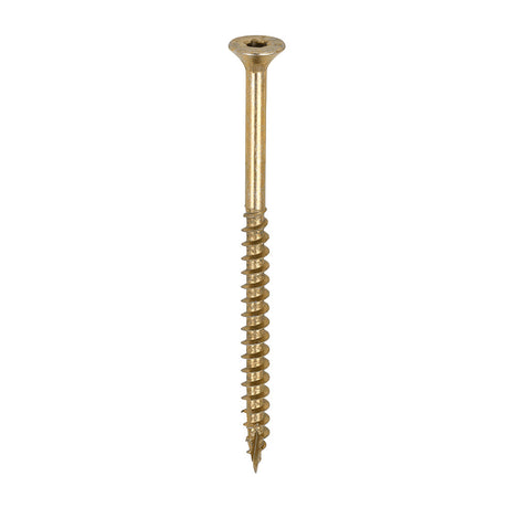 5.0 x 80 Timco Countersunk TX25 Clamp Fix C2 Woodscrews Yellow (Tub of 350) 50080C2CTUB
