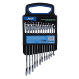 Laser 12 Piece Ratcheting Ring Spanner Set 8511