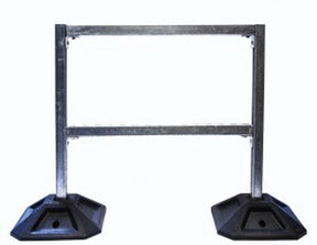 Durafoot 500mm 25KG Rubber Base Suits Deep & Shallow Channel