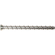 M6 x 100 Serbolt Counersunk Torx T30 Concrete Bolt, Bright Zinc Plated