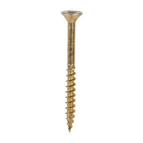 6.0 x 70 Timco Countersunk TX30 Clamp Fix C2 Woodscrews Yellow 60070C2C