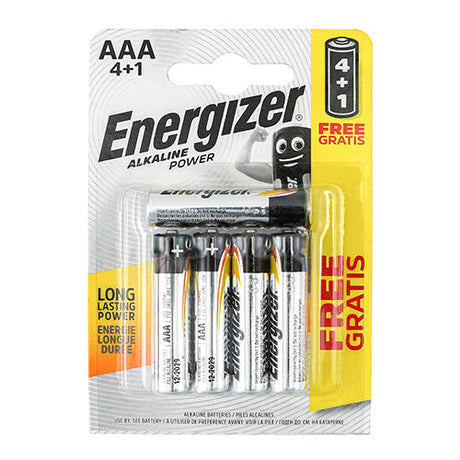 AAA Energizer Alkaline Batteries (Pack of 4)  ENR414981