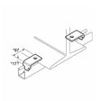 SC856 / P1386, Unistrut compatible, stainless steel A4 (316) (Not sold in pairs)