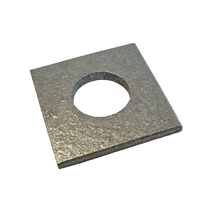 M12 x 30 x 3mm Square Plate Washer Galvanised, DIN 436