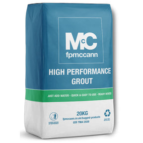 FP McCann High Performance Non Shrink Structural Grout 20kg, Grey