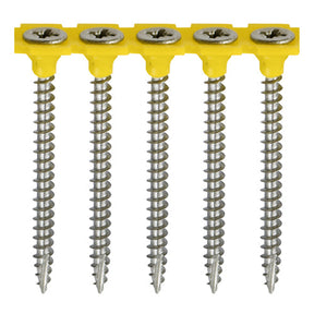 TIMco 4.0 x 40 Classic Wood Collated Screws Stainless Steel, Phillips Drive, Pack of 1000, 4040CLASSCOL