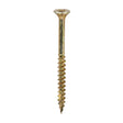 4.0 x 50 Timco Countersunk TX20 Clamp Fix C2 Woodscrews Yellow (Tub of 800) 40050C2CTUB