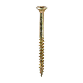 4.0 x 50 Timco Countersunk TX20 Clamp Fix C2 Woodscrews Yellow (Tub of 800) 40050C2CTUB