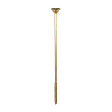 6.0 x 180 Timco C2 Strong Fix Premium Woodscrew, Countersunk Pozi Pz3, Steel Zinc / Yellow Plated 60180C2