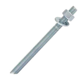 M16 x 190 Scell-it Stud / Nut & Washer, Bright Zinc Plated 8.8 SFC16190-8.8
