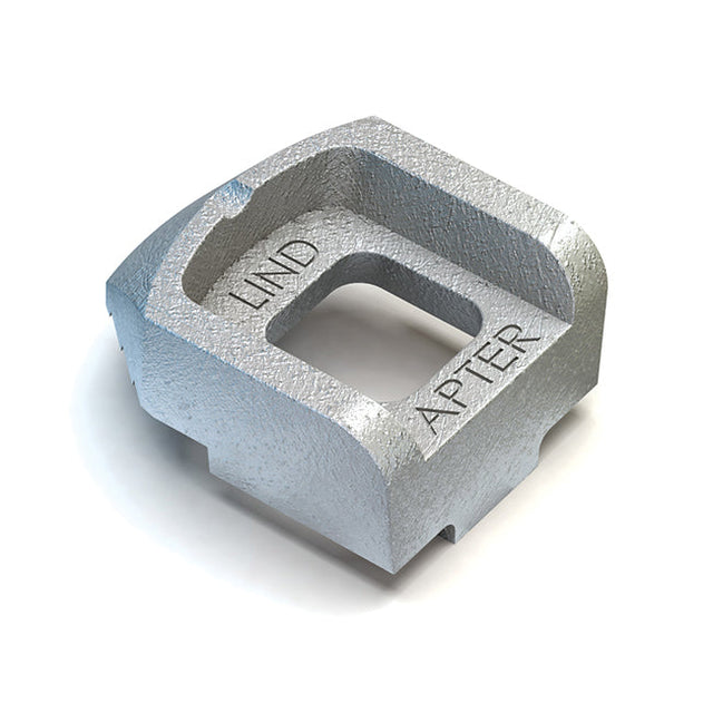 Lindapter Girder Clamp Type A M16 Medium Tail 8mm, Bright Zinc Plated AM160M