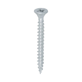 Timco 4.0 x 40 Countersunk Pozi Pz2, C2 Exterior Screws, Silver Organic
