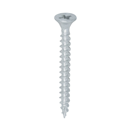 Timco 4.0 x 40 Countersunk Pozi Pz2, C2 Exterior Screws, Silver Organic