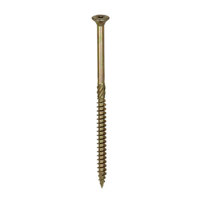 8.0 x 150 Timco Countersunk TX40 Clamp Fix C2 Woodscrews Yellow 80150C2C