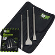 Site Tuff 3 Piece SDS-Plus 250mm Point & Chisel Set GT40460