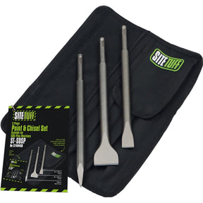 Site Tuff 3 Piece SDS-Plus 250mm Point & Chisel Set GT40460