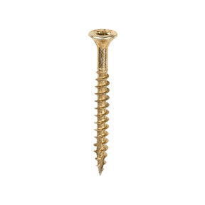 4.0 x 40 Timco Countersunk TX20 Clamp Fix C2 Woodscrews Yellow 40040C2C