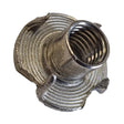 M5 x 9mm 4 Pronged Tee Nut, Stainless Steel A2 (304)