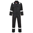 Large Black Portwest Flame Resistant Coverall BIZ5BKRL