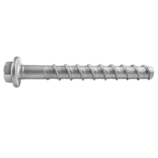 M10 X 80 Rawl R-HLX Hexagon Flang Concrete Bolt, Zinc Flake R-HLX-10X080-HF-ZF