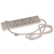 240V Extension Lead 13A x 2M 4 Sockets