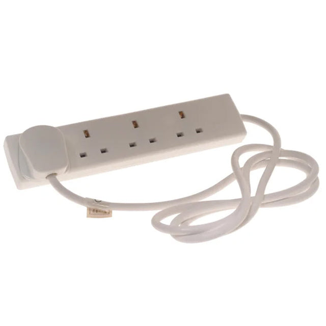 240V Extension Lead 13A x 2M 4 Sockets