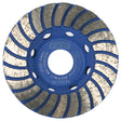 115mm x 22.2 P5-TCG Turbo Diamond Cup Grinding Wheel DP16222