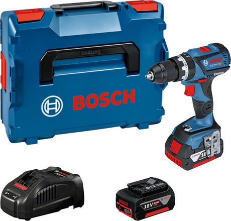 Bosch GSB 18V-60C Dynamic Combi Brushless Drill with 2 x 4.0Ah in an L-Boxx