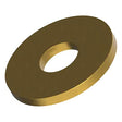 M5 (5.3x15x1.2mm) Form G DIN 9021 Flat Penney Mudguard Washer Brass, Self Colour