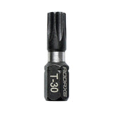 T30 x 25mm Addax X6 Impact Screwdriver Bit (Pack of 10) 30TX25X6