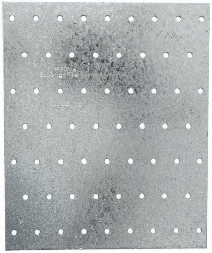 40mm x 80mm x 2.0mm Thick Nail Plates Galvanised TB2040080