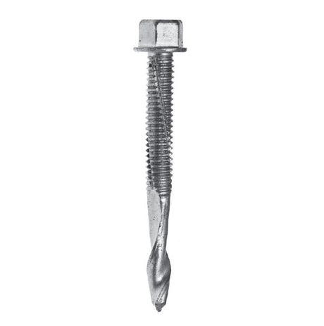5.5 x 100mm 5/16” Hex Head Super Tek 7 Self Drill 4.00-18mm Evolution TSHW5.5-100-7