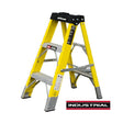 Jefferson 3 Tread x 0.78M Fibreglass Painters Step Ladder, EN131. JEFLADFGLS03