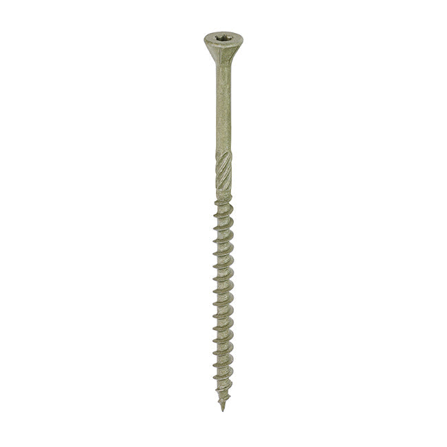 4.5x85 Timco C2 Countersunk Torx TX20 Deck Screw Green Box of 250