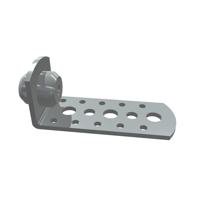 75 x 30mm Acoustic Bracket 6.3mm Epdm Max 50kg Galvanised