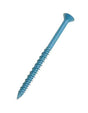 6.3 x 32 Phillips No.3 Countersunk Head, Blue Masonry Anchor, Climaseal Finish
